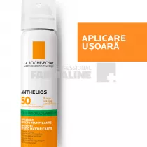 La Roche Posay Anthelios Spray cu efect matifiant invizibil pe fata SPF50 75 ml