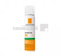 La Roche Posay Anthelios Spray cu efect matifiant invizibil pe fata SPF50 75 ml