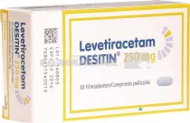 LEVETIRACETAM DESITIN 250 mg x 30 GRANULE ACOPERITE, IN PLIC UNI 250mg DESITIN ARZNEIMITTEL