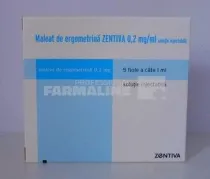 MALEAT DE ERGOMETRINA ZENTIVA 0,2 mg/ml x 5 SOL. INJ. 0,2mg/ml ZENTIVA S.A.