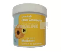 Melkfett One Cosmetic Crema galbenele si vitamina E 250 ml