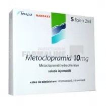 METOCLOPRAMID 10 mg x 5 SOL. INJ. 5mg/ml TERAPIA SA