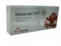 METOPROLOL LPH 100 mg x 30 COMPR. 100mg LABORMED PHARMA SA