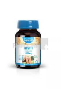 MSM 1000 mg cu vitamina C 90 comprimate