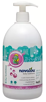Novalou Baby bathtime 2 in 1 sampon si gel de baie 1000 ml