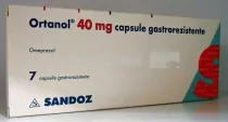 ORTANOL 40 mg x 7 CAPS. GASTROREZ. 40mg LEK PHARMACEUTICALS - SANDOZ