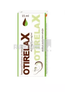 Otirelax Picaturi auriculare 45,5 mg/11,4 mg/ml 15 ml