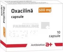 OXACILINA 500 mg x 10 CAPS. 500mg ANTIBIOTICE SA