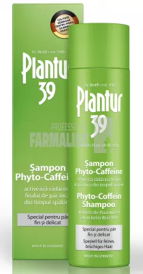 Plantur 39 Phito-Caffeine Sampon pentru par fin si delicat 250 ml