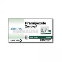PRAMIPEXOL ZENTIVA 0,7 mg x 30 COMPR. 0,7 mg ZENTIVA, K.S.