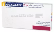 QUAMATEL 20 mg x 5 PULB+SOLV. PT. SOL. INJ./PERF. 20mg GEDEON RICHTER ROMAN