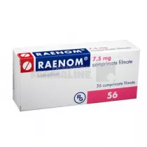 Raenom 7,5 mg 56 comprimate filmate