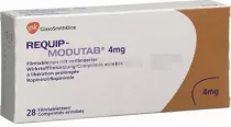 REQUIP MODUTAB 4 mg x 28 COMPR. CU ELIB. PREL. 4mg SMITHKLINE BEECHAM P - GLAXO