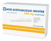 Richter Acid acetilsalicilic 500 mg 30 comprimate