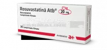 ROSUVASTATINA ATB 20 mg x 30 COMPR. FILM. 20mg ANTIBIOTICE S A