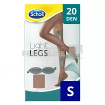 Scholl Light Legs Ciorapi compresivi 20 DEN Bej "S"
