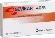 SEVIKAR 40 mg/5 mg X 28 COMPR. FILM. 40mg/5mg ALVOGEN MALTA OPERAT - LABORMED - ALVOGEN                                                                                   