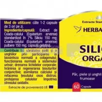 Siliciu Organic 60 capsule