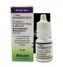 SIMBRINZA 10 mg/ml + 2 mg/ml X 1