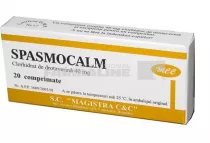 Spasmocalm 40 mg 20 comprimate