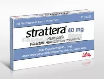 STRATTERA 40 mg x 28 CAPS. 40mg ELI LILLY AND COMPAN