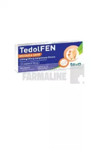 Tedolfen 200 mg/30 mg 12 comprimate