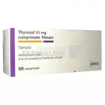 THYROZOL 10 mg x 50 COMPR. FILM. 10mg MERCK KGAA