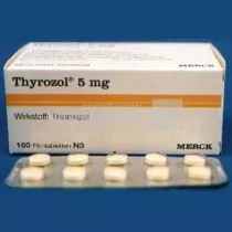 THYROZOL 5 mg x 100 COMPR. FILM. 5mg MERCK KGAA
