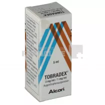 TOBRADEX X 1 PICATURI OFT.-SUSP. 3mg/1mg/ml NOVARTIS PHARMA GMBH - ALCON