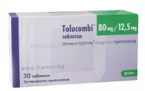 TOLUCOMBI 80 mg/12,5mg x 30 COMPR. 80 mg/12,5mg KRKA D.D.