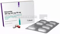 TRINOMIA 100 mg/20 mg/10 mg X 28 CAPS. 100mg/20mg/10mg FERRER INTERNACIONAL - GALENICA - GTS SOLUTION
