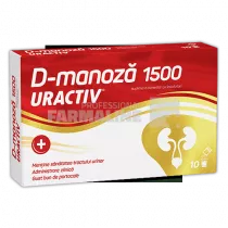 Uractiv D-Manoza 1500 mg 10 plicuri