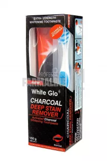 White Glo Deep Stain Remover Charcoal Pasta de dinti 100 ml
