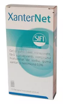 Xanternet Gel oftalmic steril 10 flacoane