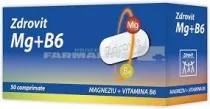 Zdrovit Magneziu + B6 50 comprimate