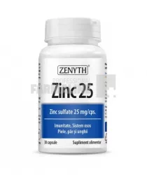 Zinc 25 mg 30 capsule