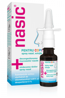 Nasic Spray Nazal Pentru Copii 0 5 Mg 50 Mg Ml 10 Ml Pret 13 89 Lei