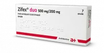 ZIFEX DUO 500 mg/200 mg X 7 OVULE 500mg/200mg ANTIBIOTICE S.A. - Vezi ...