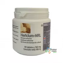 HERICIUM MRL 500 mg * 90 tablete - LOLI PHARMA