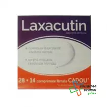 LAXACUTIN * 28 comprimate cu 14 comprimate CADOU - ZDROVIT