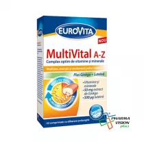MULTIVITAL A-Z * 42 comprimate cu eliberare prelungita - EUROVITA