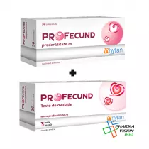 PROFECUND * 30 comprimate si PROFECUND test de ovulatie - HYLLAN
