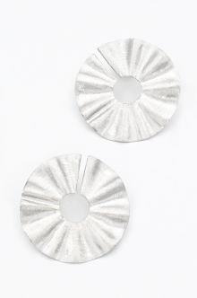 Cercei din Argint 925 cu Zirconii si Email, 3.5 cm
