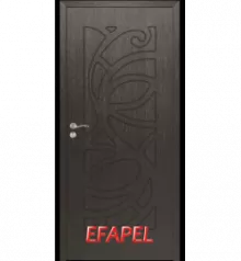EFAPEL este usa de interior din HDF de calitate superioara,model 4527 P,culoare M (brad negru),cu toc reglabil 7-10 cm, dimensiune 200/60,70 sau 80 cm
