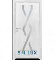 SIL LUX - usa de interior, model 3015, culoare F (pin de zapada), toc reglabil 7-10 cm, dimensiune 200/60,70 sau 80 cm