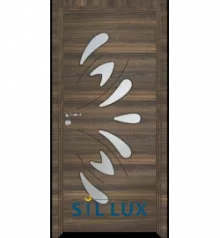 SIL LUX usa de interior, model 3011,culoare E (nuc ceresc), toc reglabil, dimensiune 200/60,70 sau 80 cm