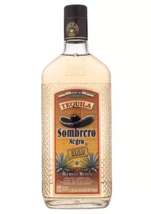 Tequila Sombrero Negro Gold 38% 0.7L/12