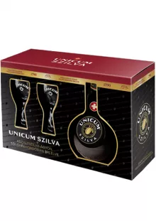 Unicum Lichior SZILVA 34.5% 0.7L + 2Pahar/PAC