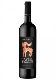 Vin rosu sec Cabernet Sauvignon Castel Bolovanu 0.75L Vinarte