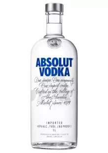 Vodka Absolut Blue 40% 1L